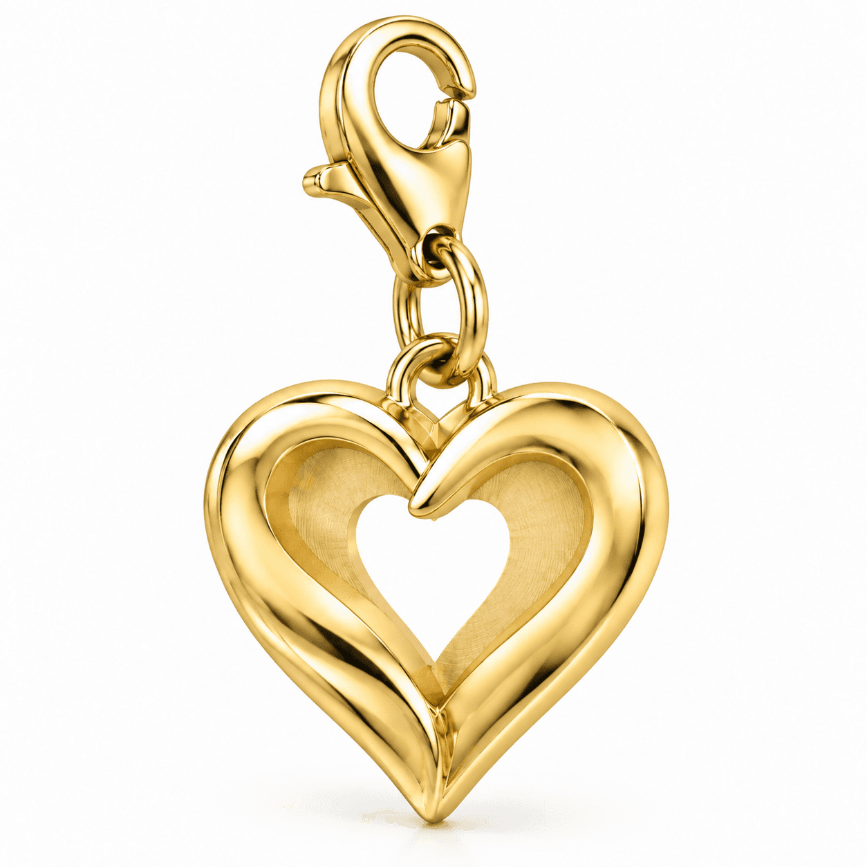 Luna Galaxy Crescent Charm 316L Stainless Steel 4
