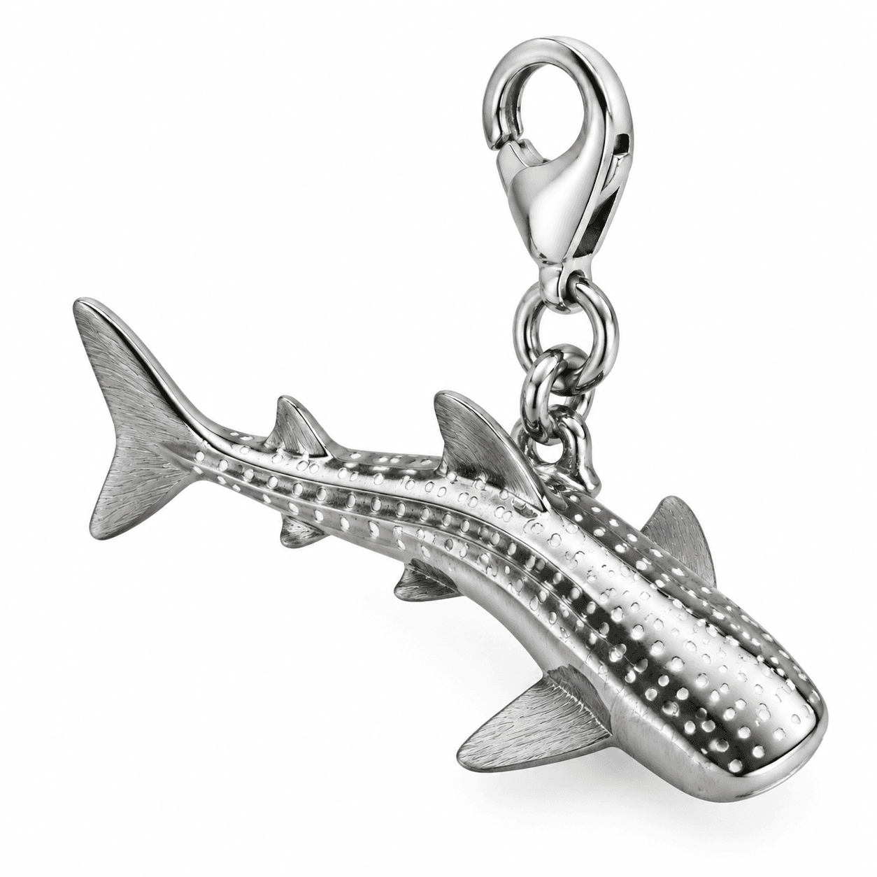 Stellar Whalefall Whale Shark Pattern 316L Stainless Steel Charm 4