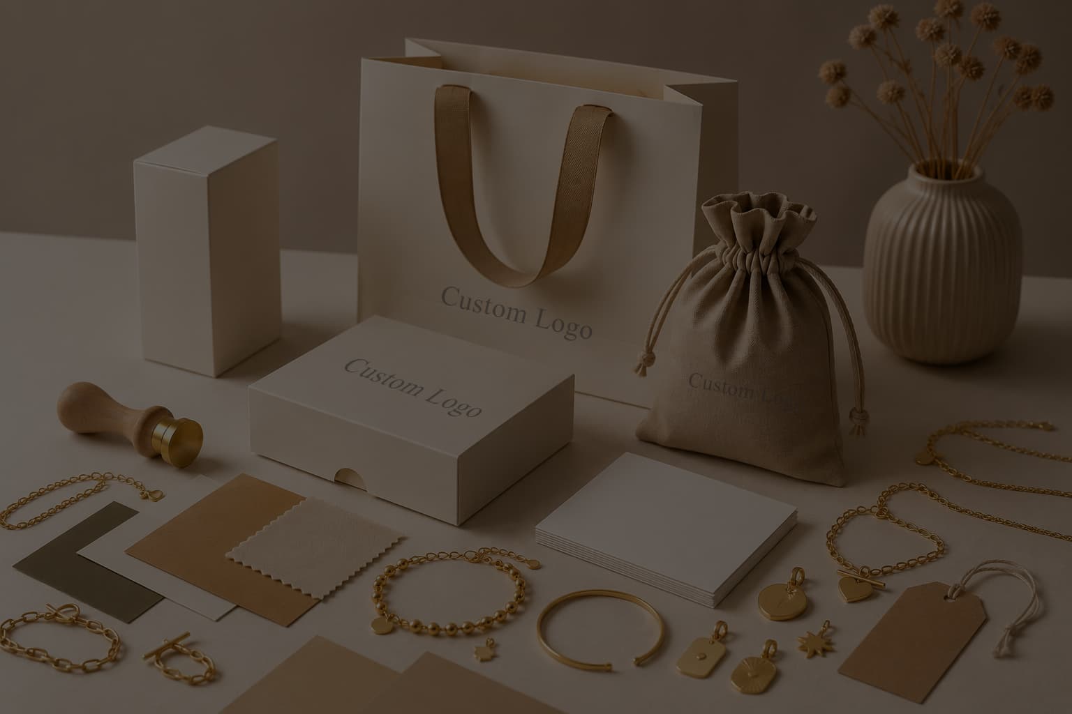 Retail-ready custom jewelry packaging display