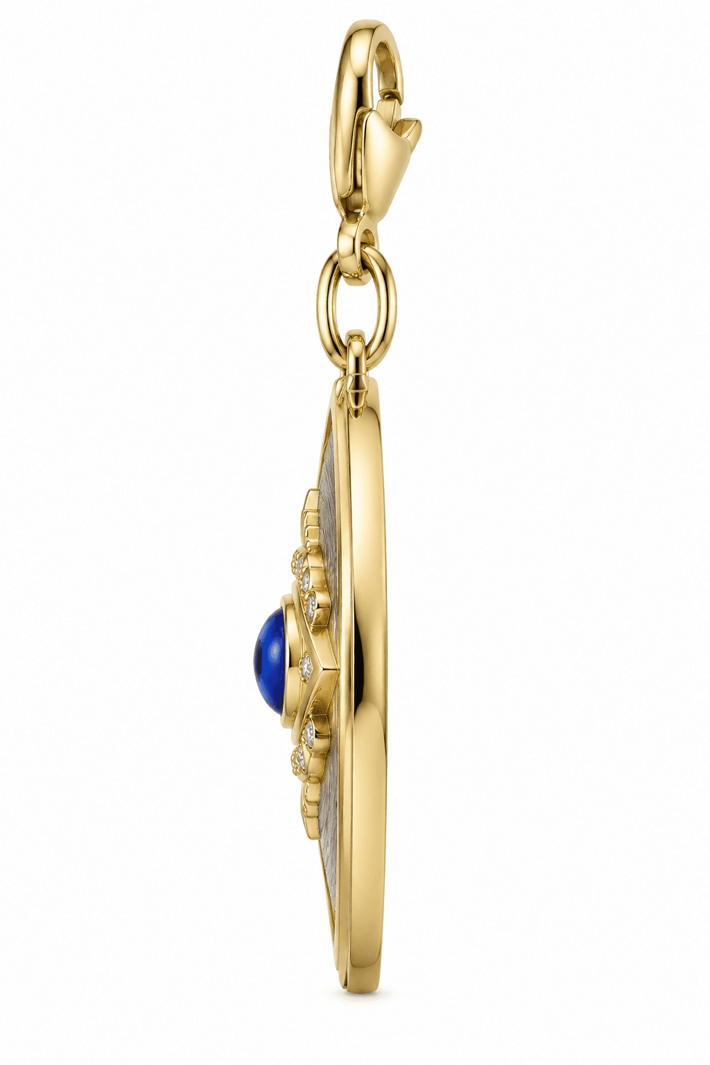 Lunar Wave Guardian Evil Eye 316L Stainless Steel Charm 2