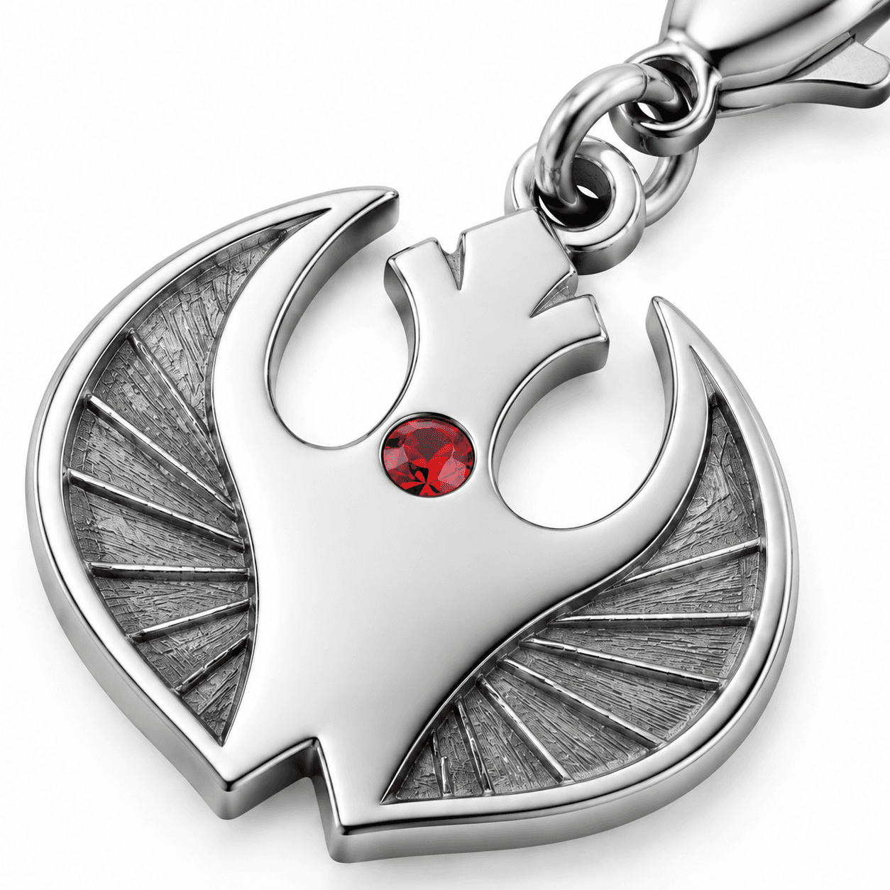 Hyperspace Galaxy Spiral 316L Bag Charm 3