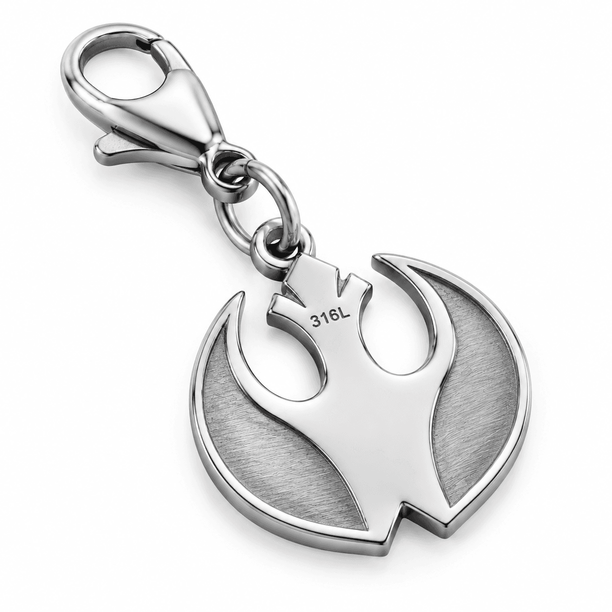 Hyperspace Galaxy Spiral 316L Bag Charm 4
