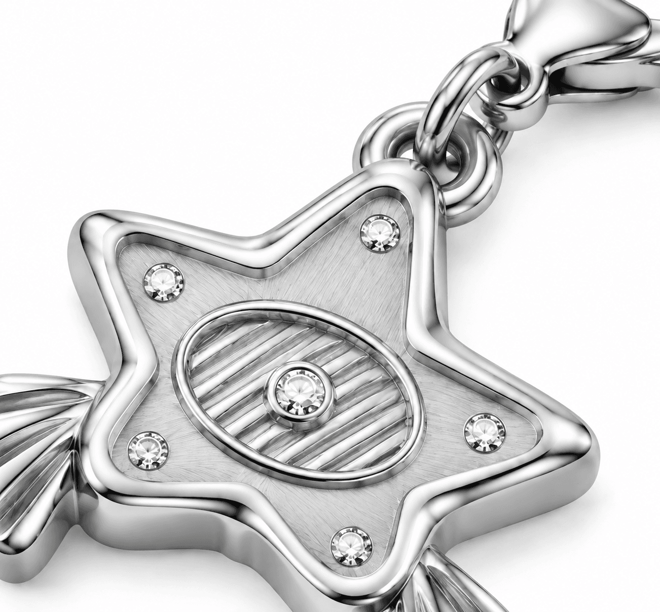 Molten Candy Starlet 316L Stainless Steel Charm 3