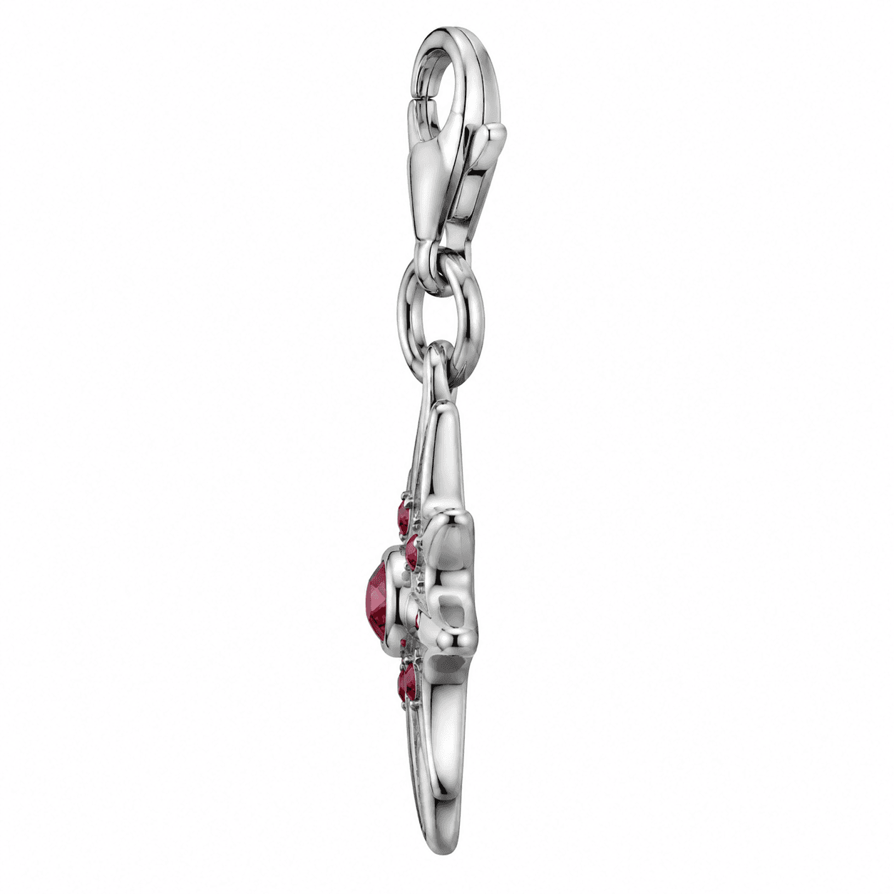 Ruby Orbit Six-Point Star Charm Trio 2