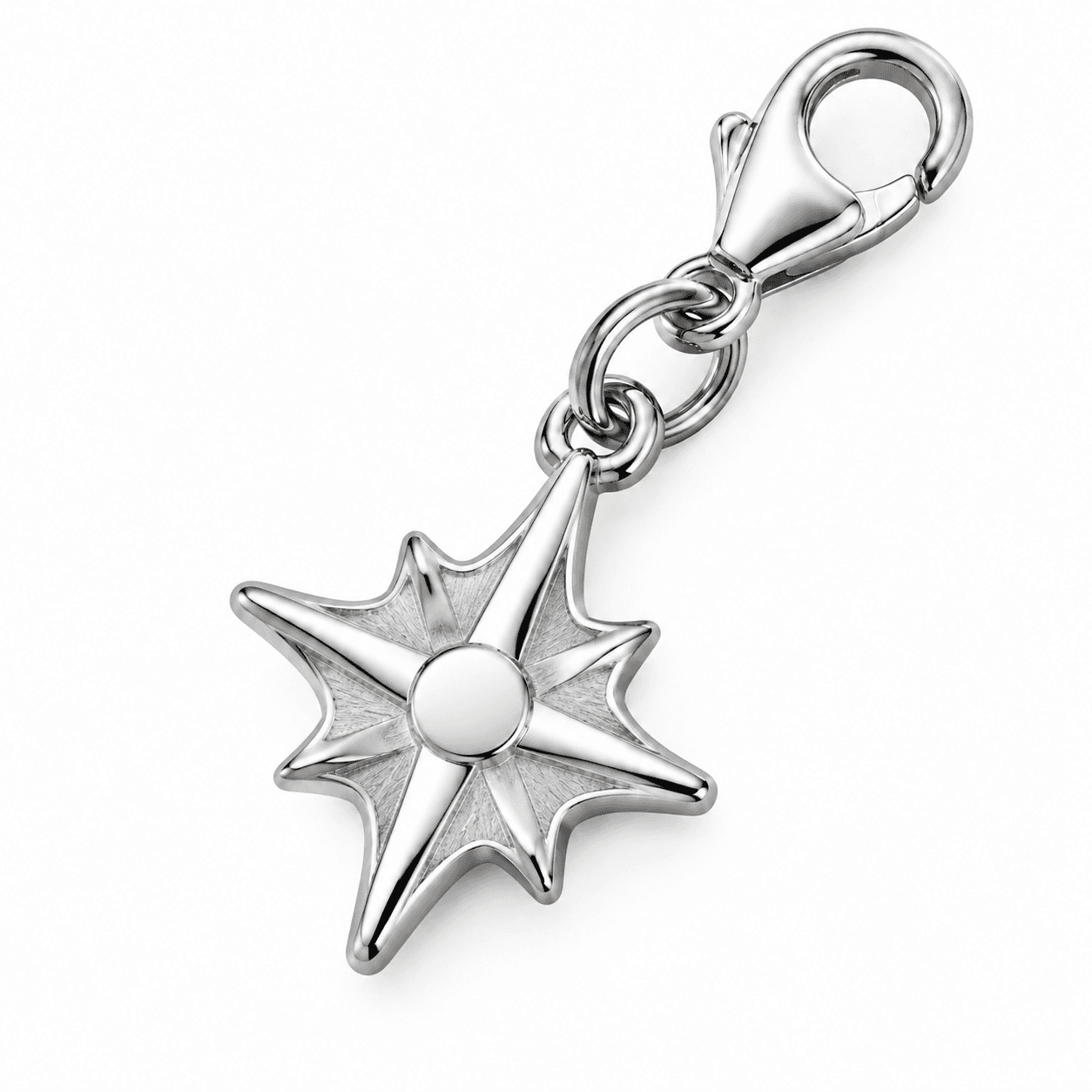 Ruby Orbit Six-Point Star Charm Trio 4