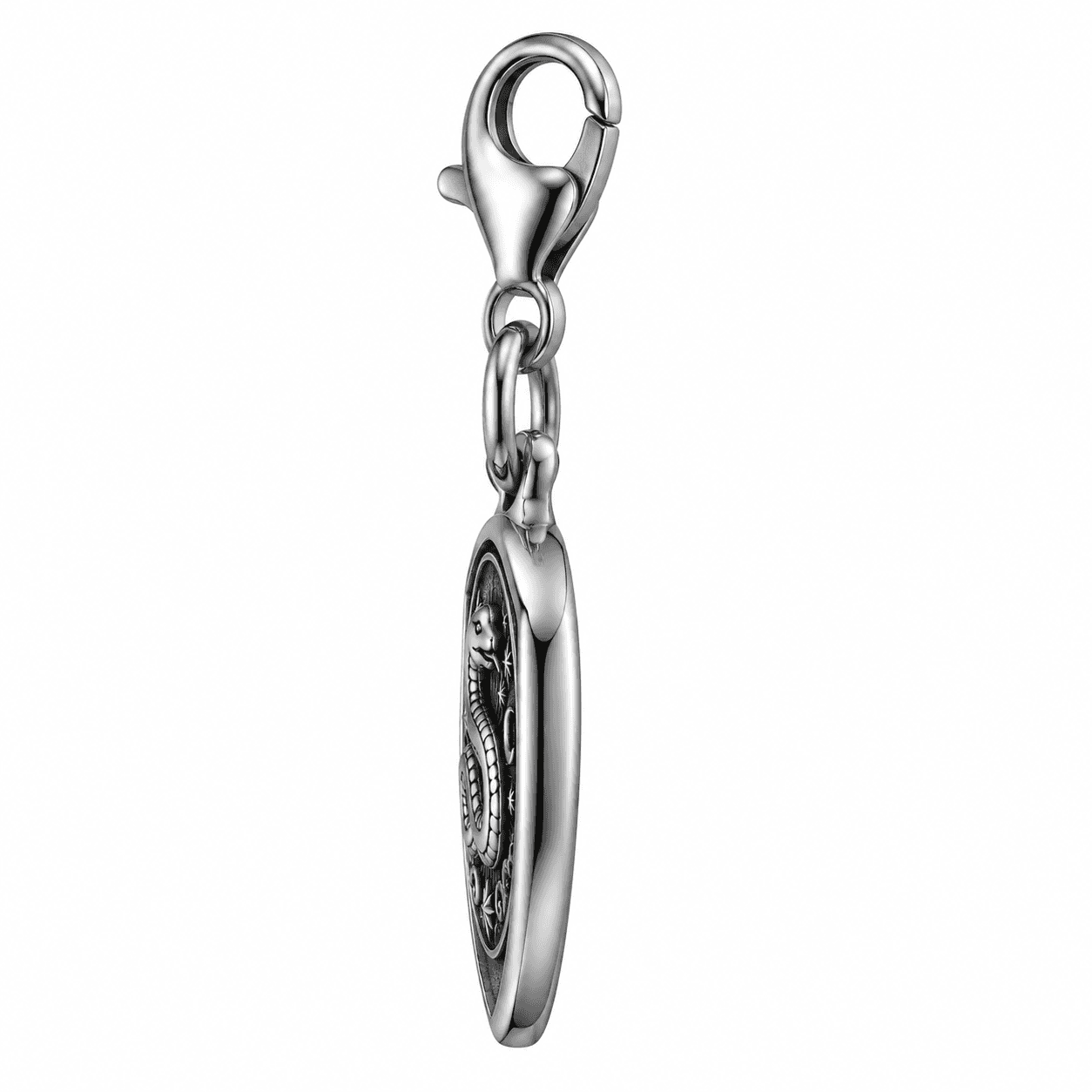 Celestial Zodiac Spiral 316L Stainless Steel Charm 2