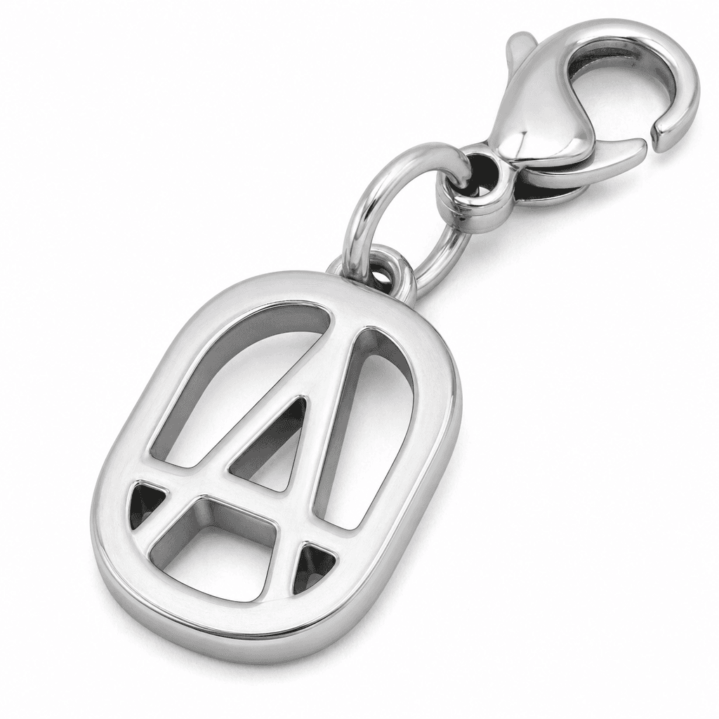 GlyphGrid Hex Monogram Charm 3