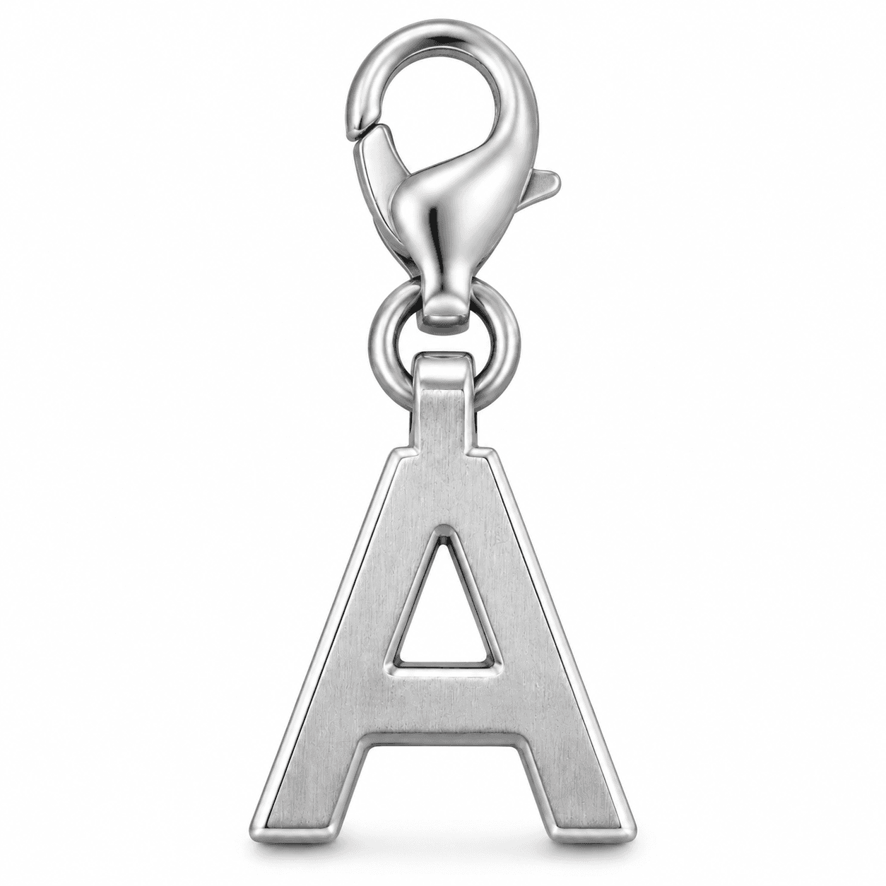AlphaHex A Charm - 316L Hexagon Alphabet Letter Charm 4