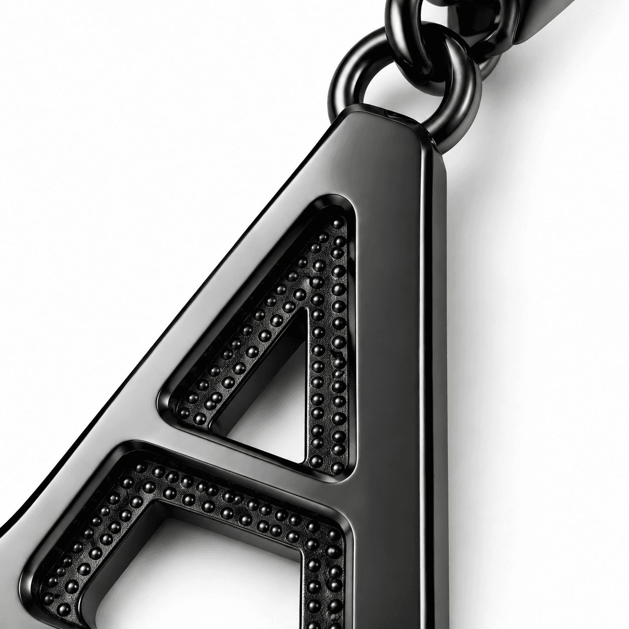 Herald Crest Monogram 316L Stainless Steel Charm 3