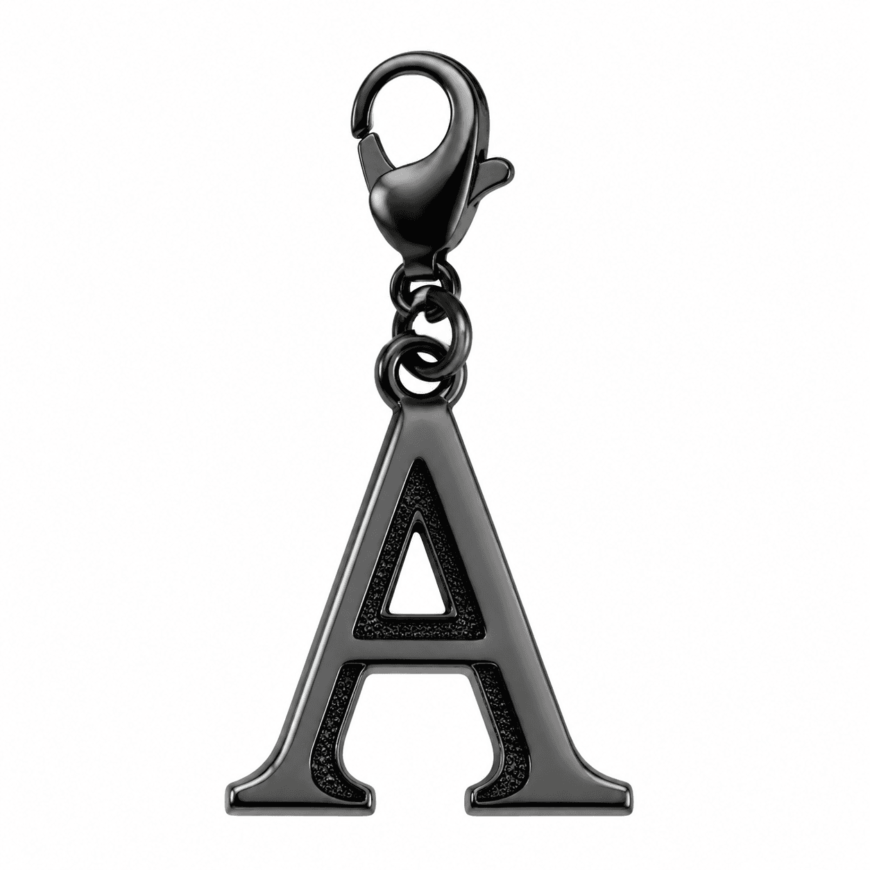 Herald Crest Monogram 316L Stainless Steel Charm 4