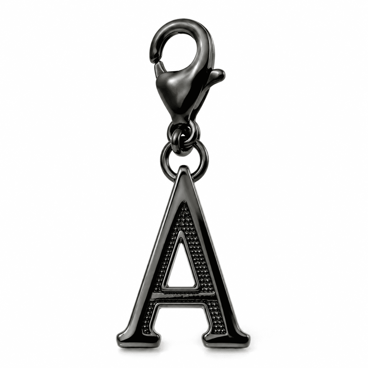 Herald Crest Monogram 316L Stainless Steel Charm 5