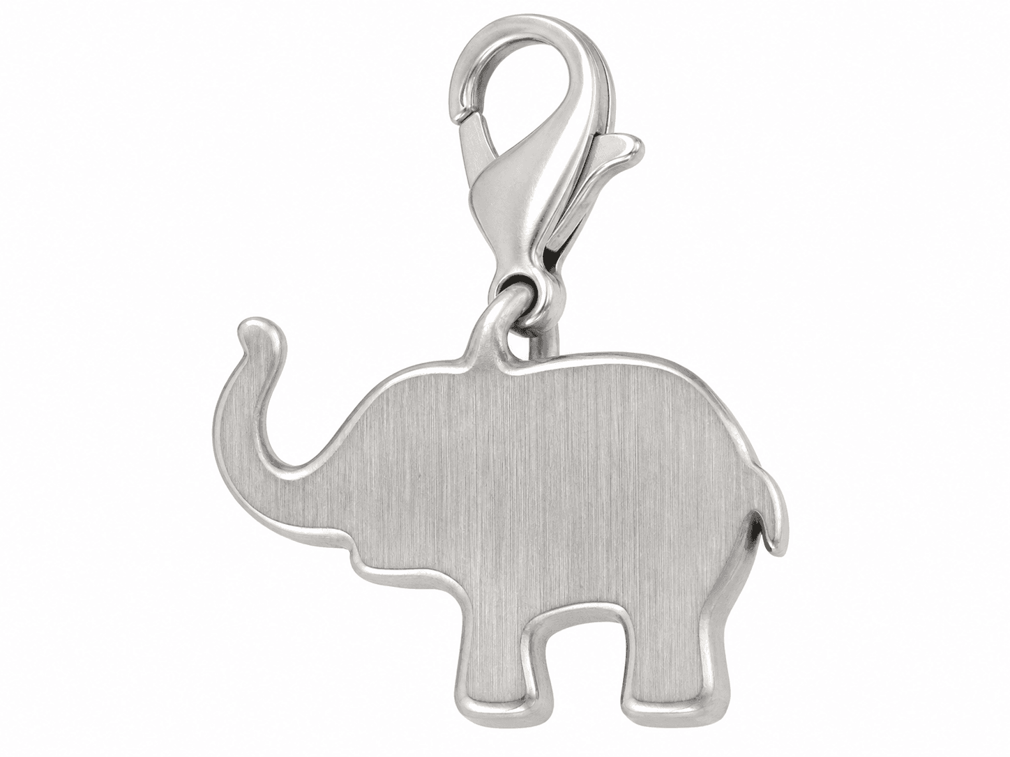 CircleSavanna Elephant Charm - 316L Gunmetal Openwork 4