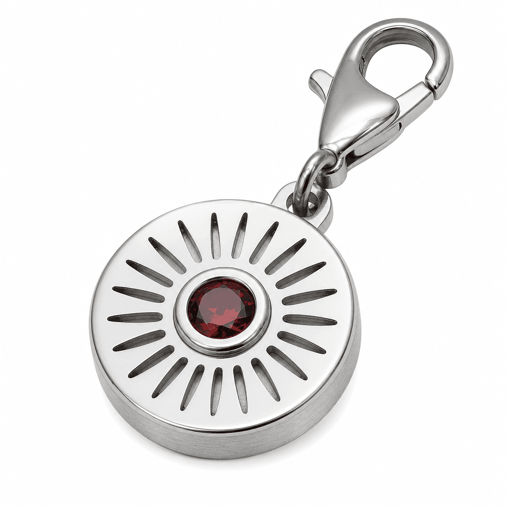 Garnet Hexalattice Charm