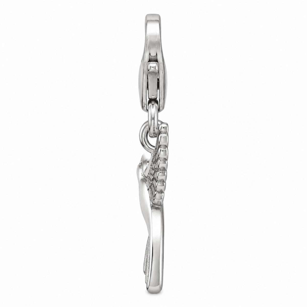 Hummingbird Mirage Bloom Charm - 316L Stainless Steel 2