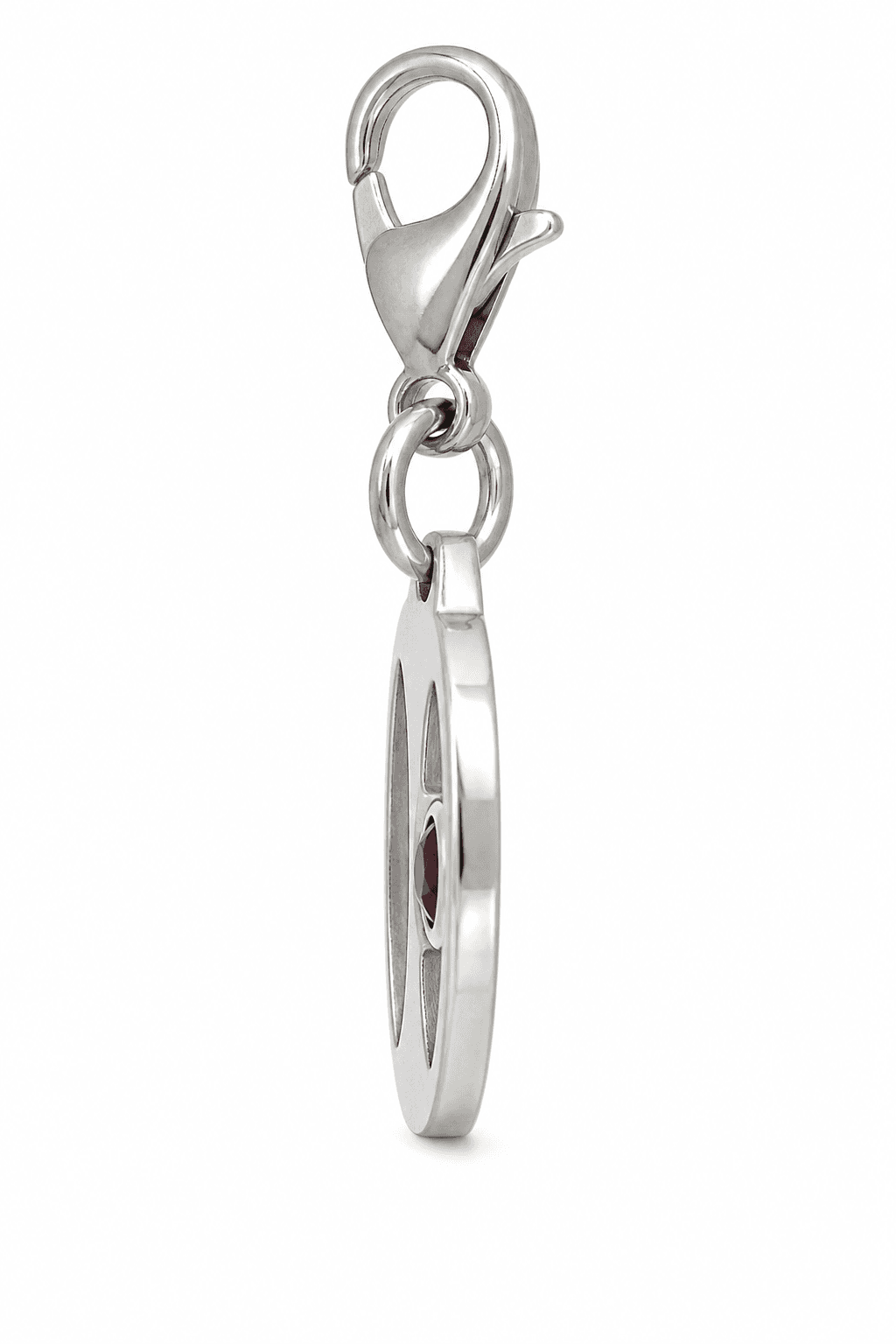 LunaHalo Emerald Crescent Birthstone Charm 2