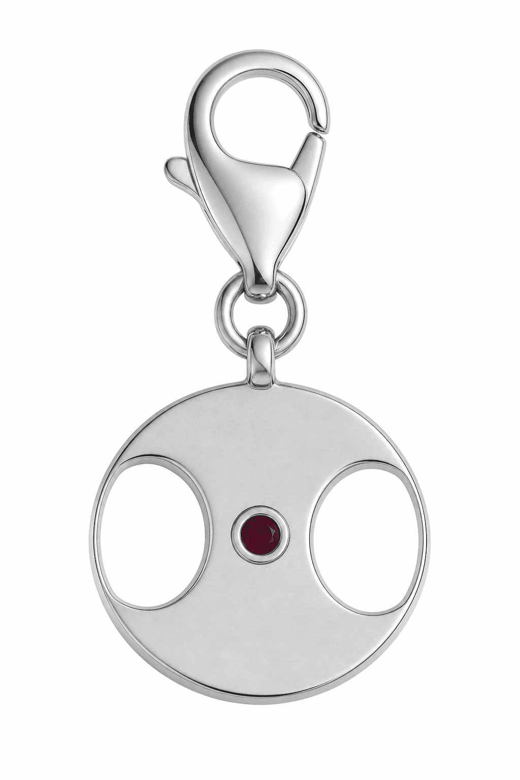LunaHalo Emerald Crescent Birthstone Charm 4