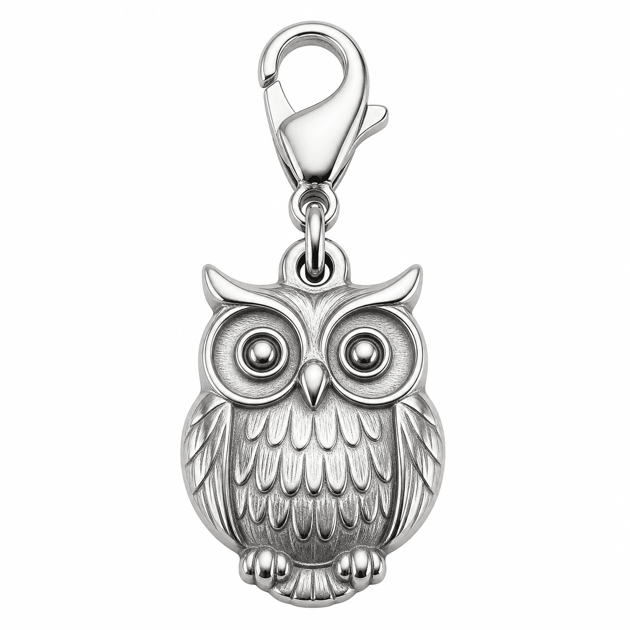 Nocturne Abstract Owl Charm 3