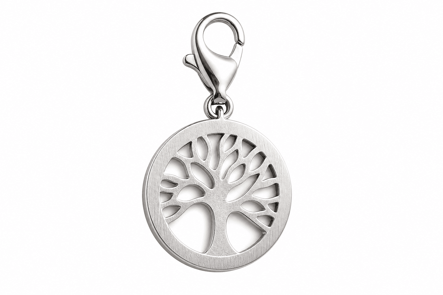 Lifescape Circle Nightfall Tree of Life 316L Charm 3