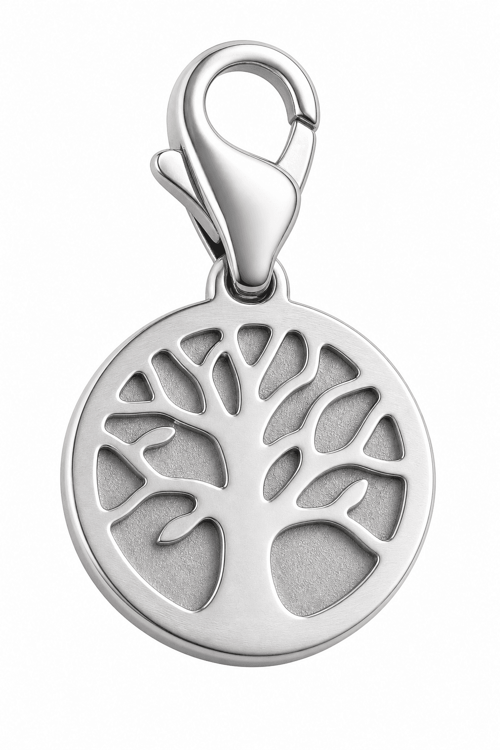 Lifescape Circle Nightfall Tree of Life 316L Charm 4