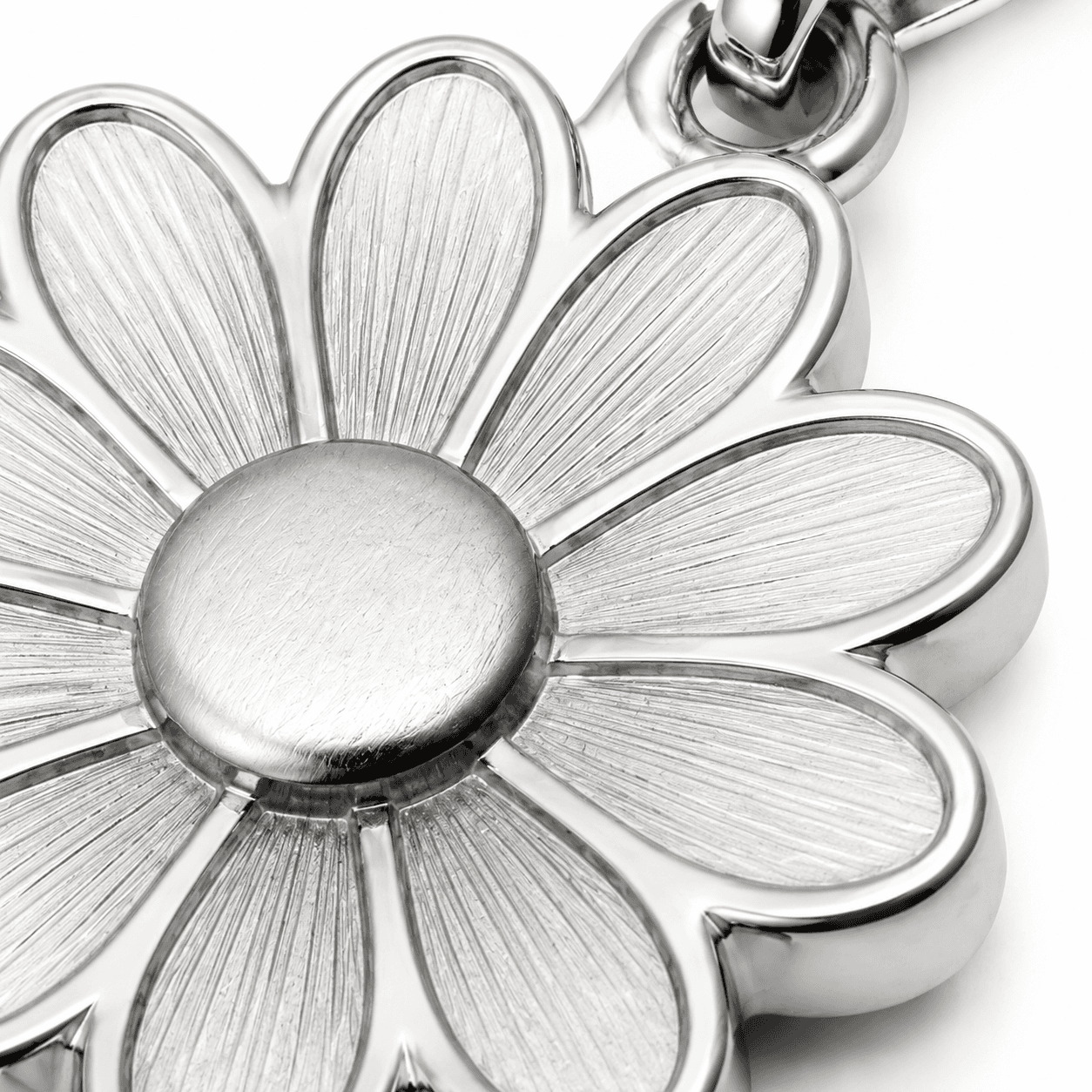 Petal Nebula Charm - 316L Stainless Steel, Blue PVD 3