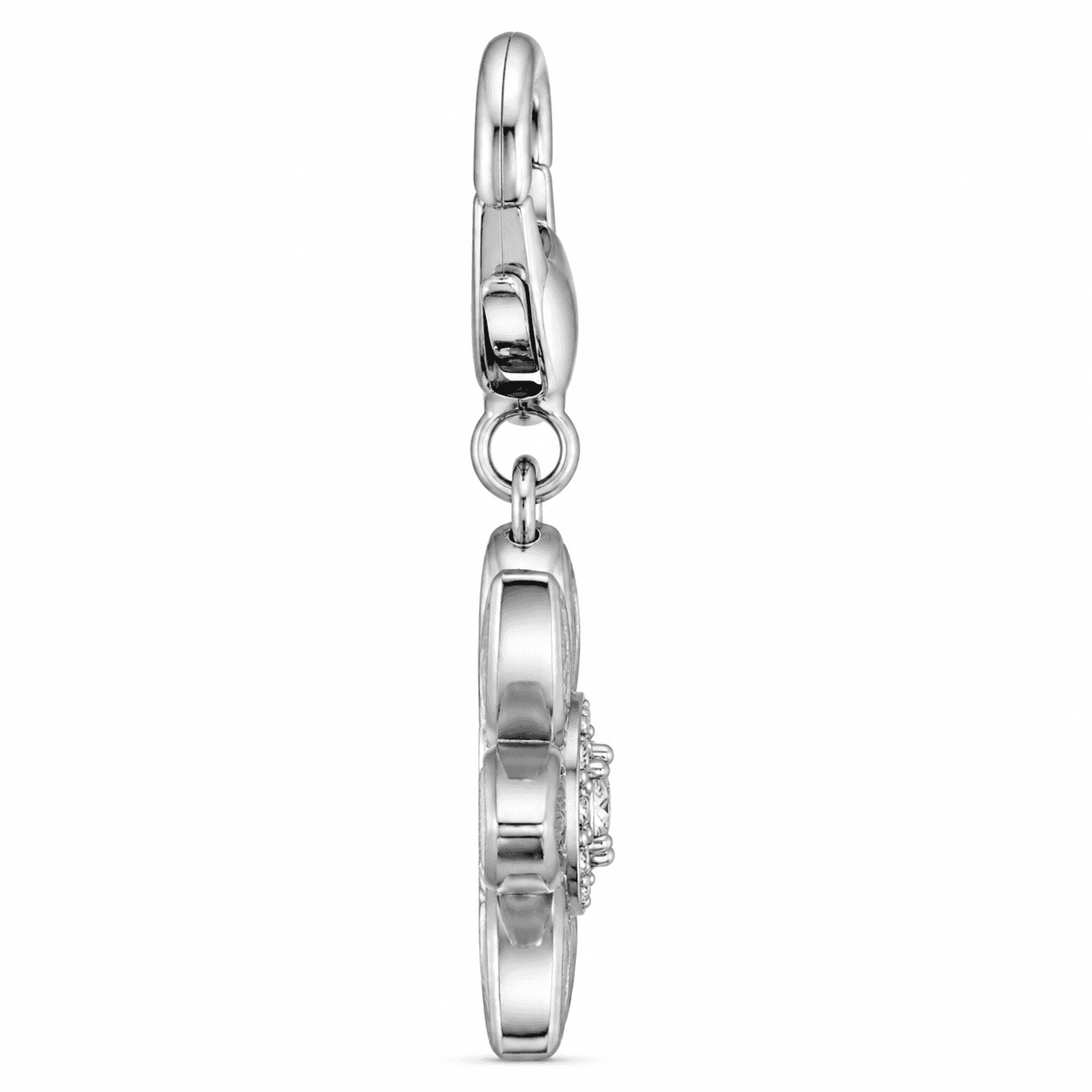 Noir Daisy Openwork Charm (316L Stainless Steel) 2