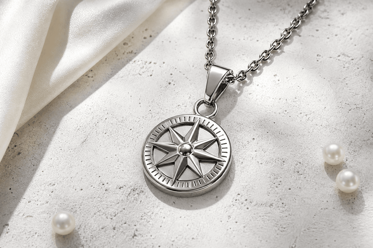 Advanced Finishing for Stainless Steel Charm Necklace: PVD & Plating