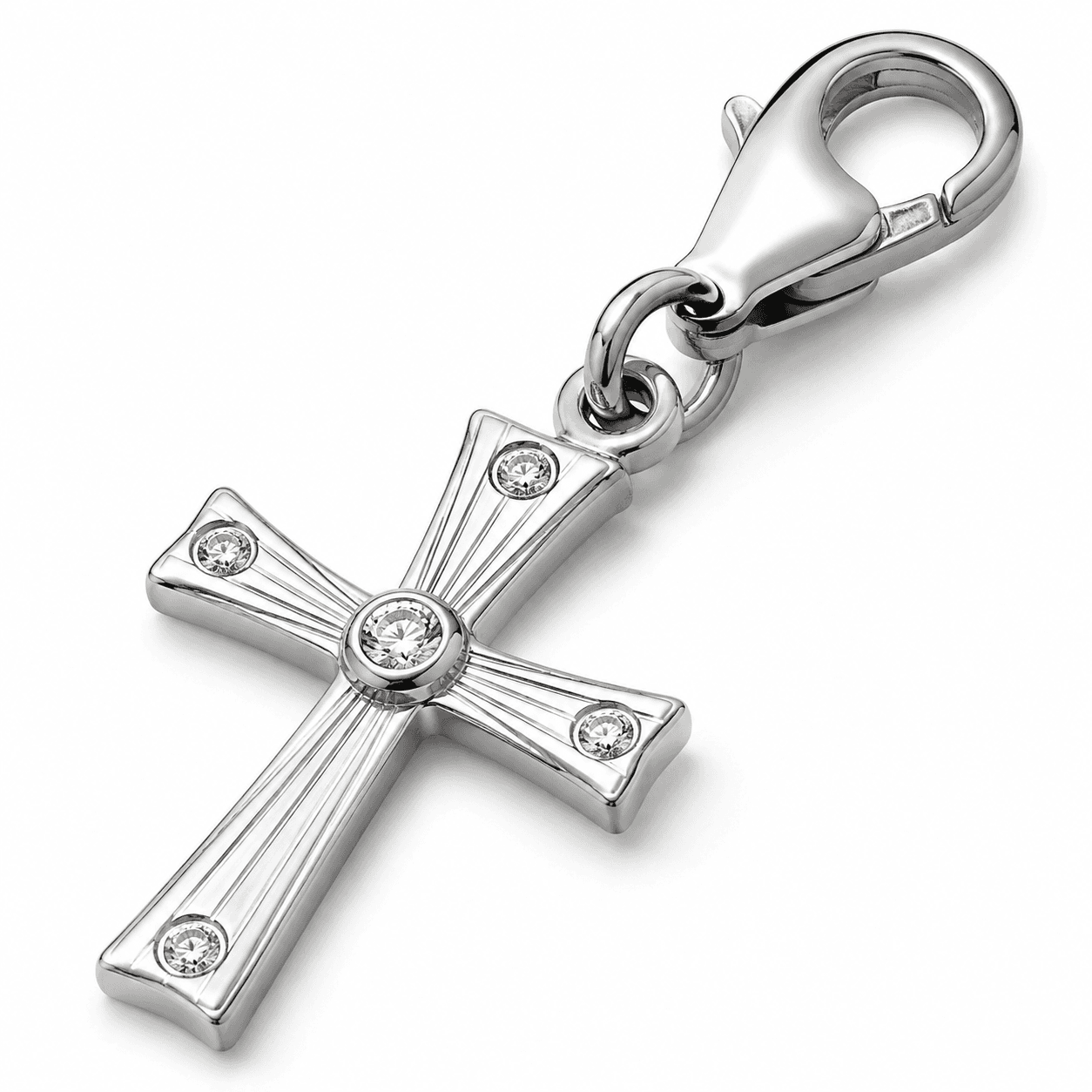 Nordic Rune Cross Shield Stainless Steel Charm 3