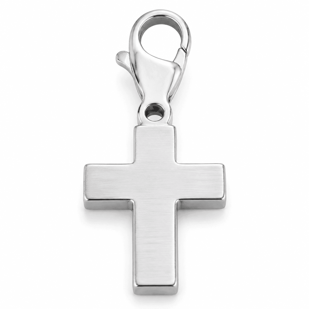 Cross Flux Geom Charm – 316L Stainless Steel 4