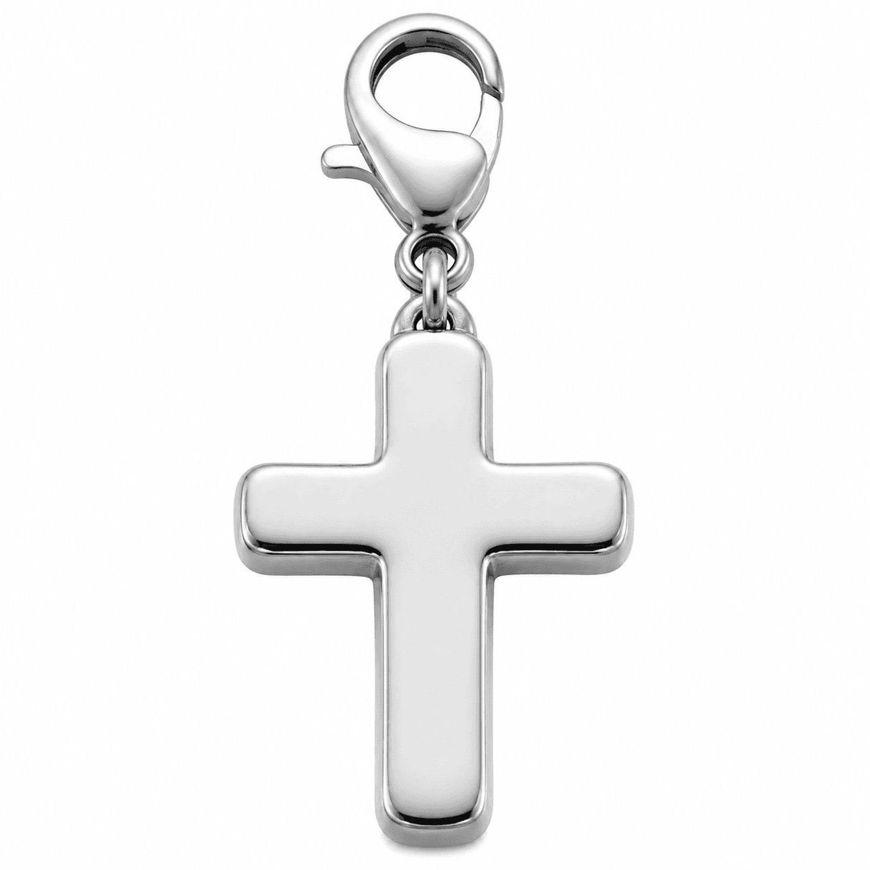 Noir Lattice Cross Charm 4