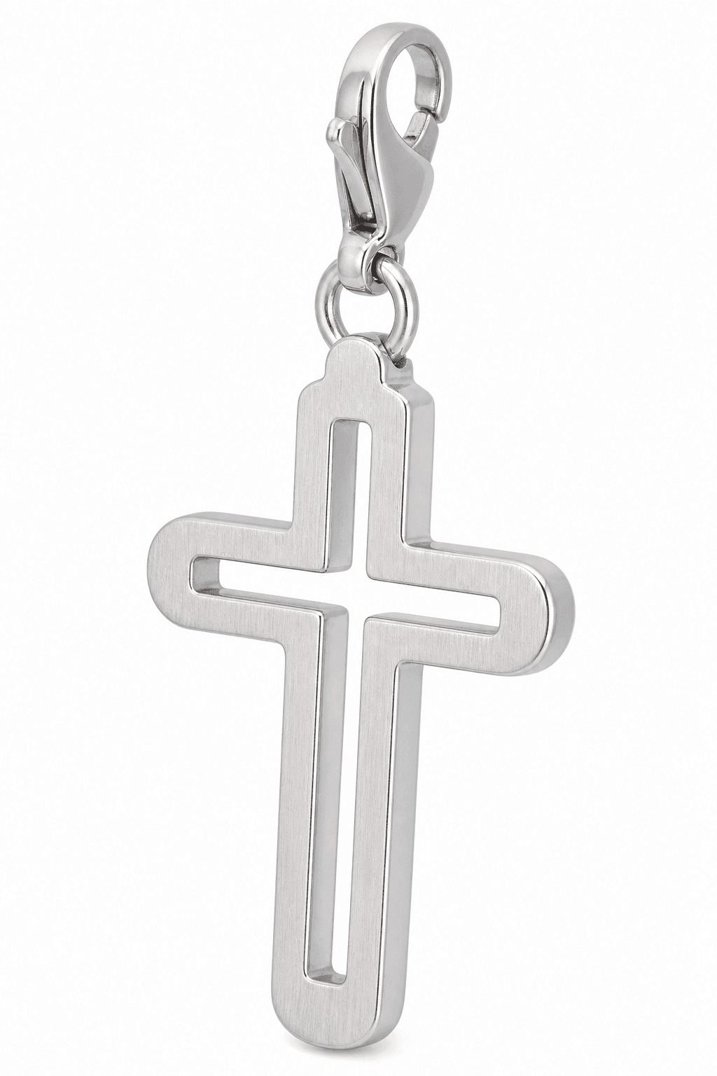 Celtic Knot Cross Shield Charm 316L Stainless Steel