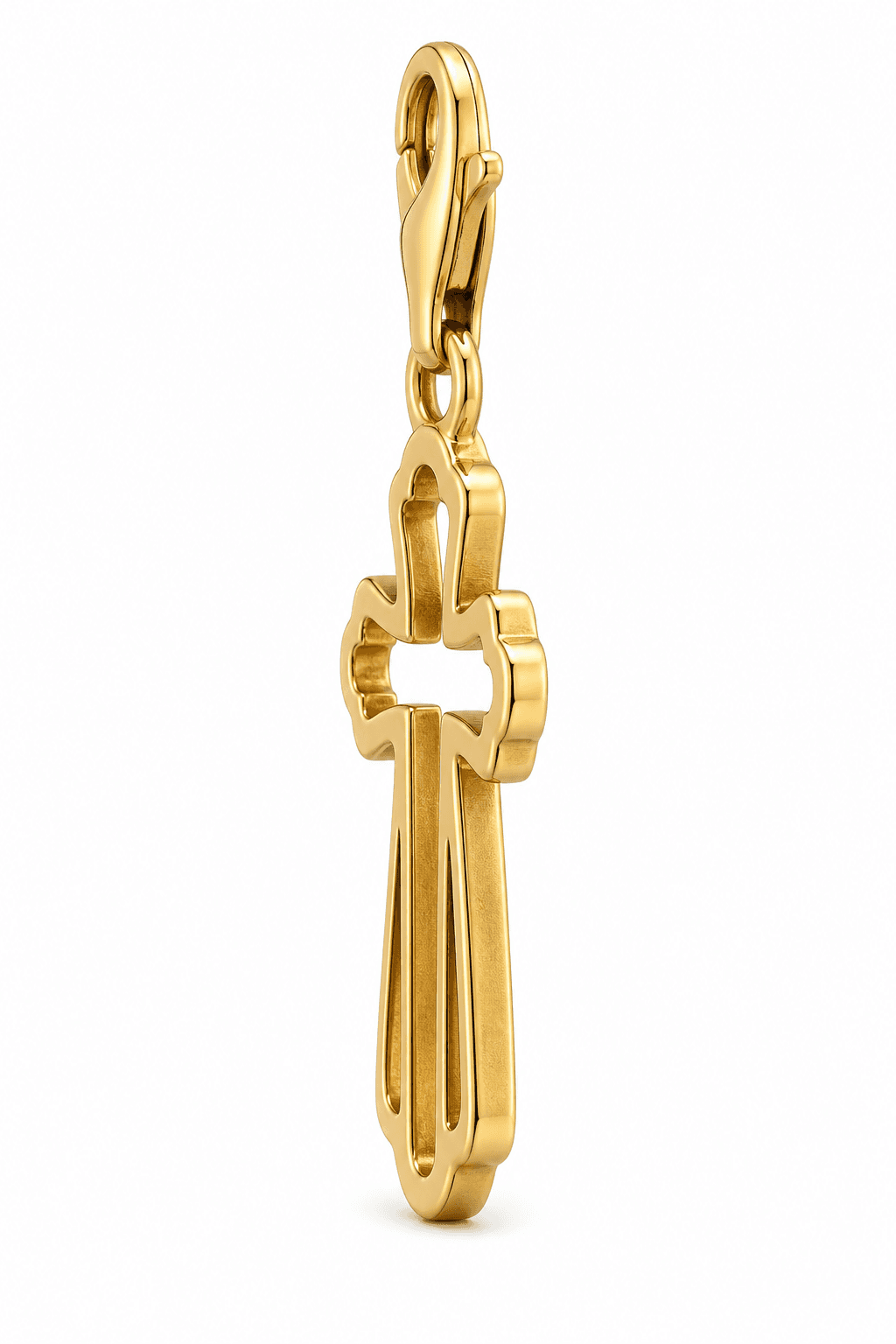 HexaCross Emblem Charm 316L Gold-Plated 2
