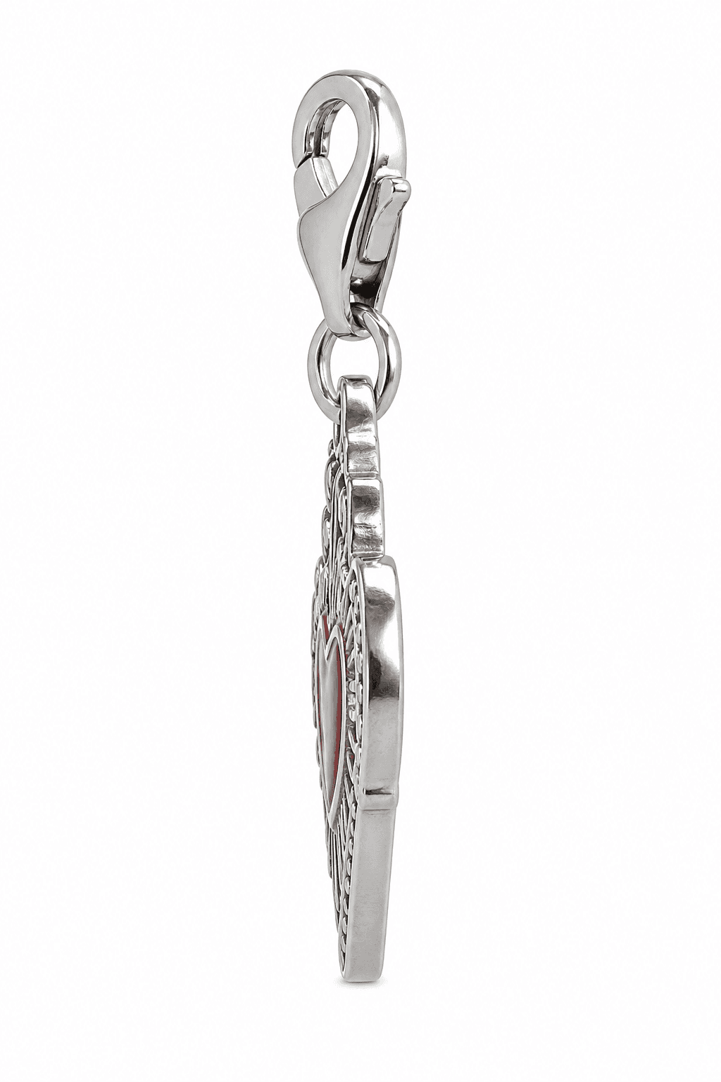 LunaSigil Crescent Charm - 316L Stainless Steel 2