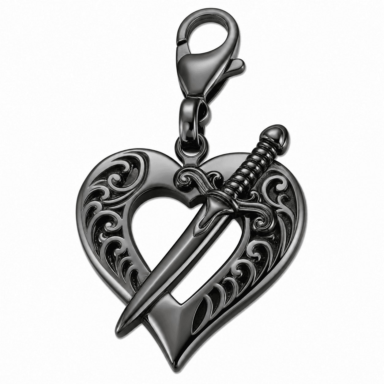 OctaForge Gear Charm - 316L Stainless Steel Charm