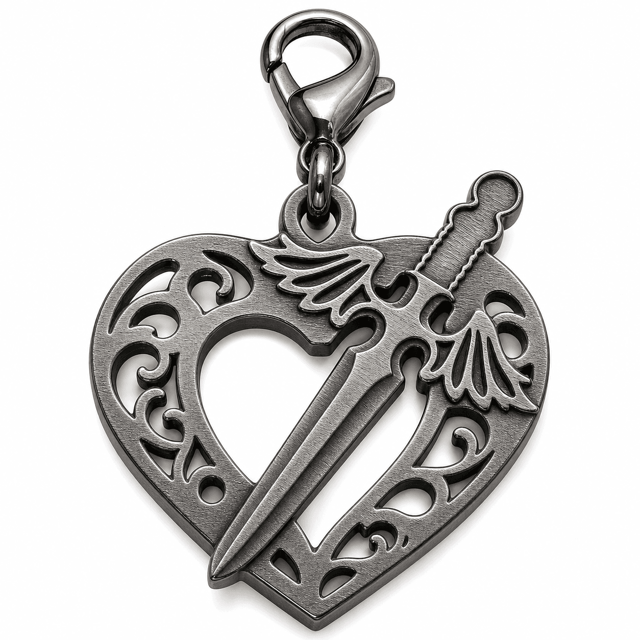 OctaForge Gear Charm - 316L Stainless Steel Charm 4