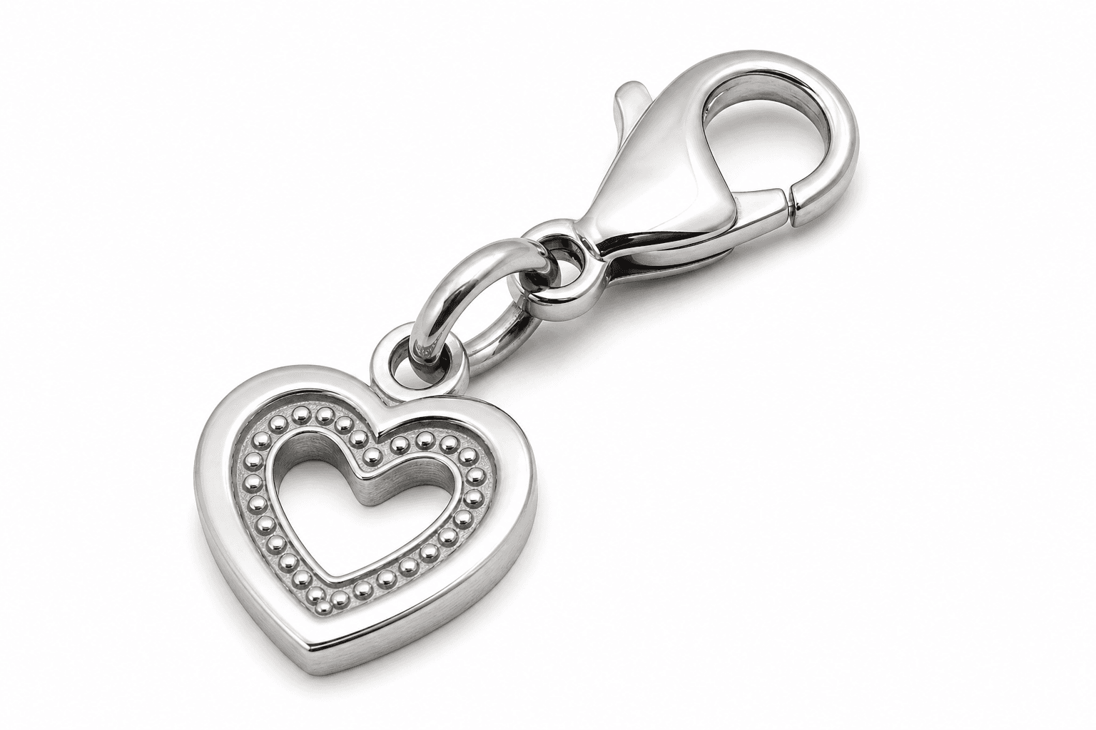 WhisperLeaf 316L Stainless Steel Leaf Charm 3