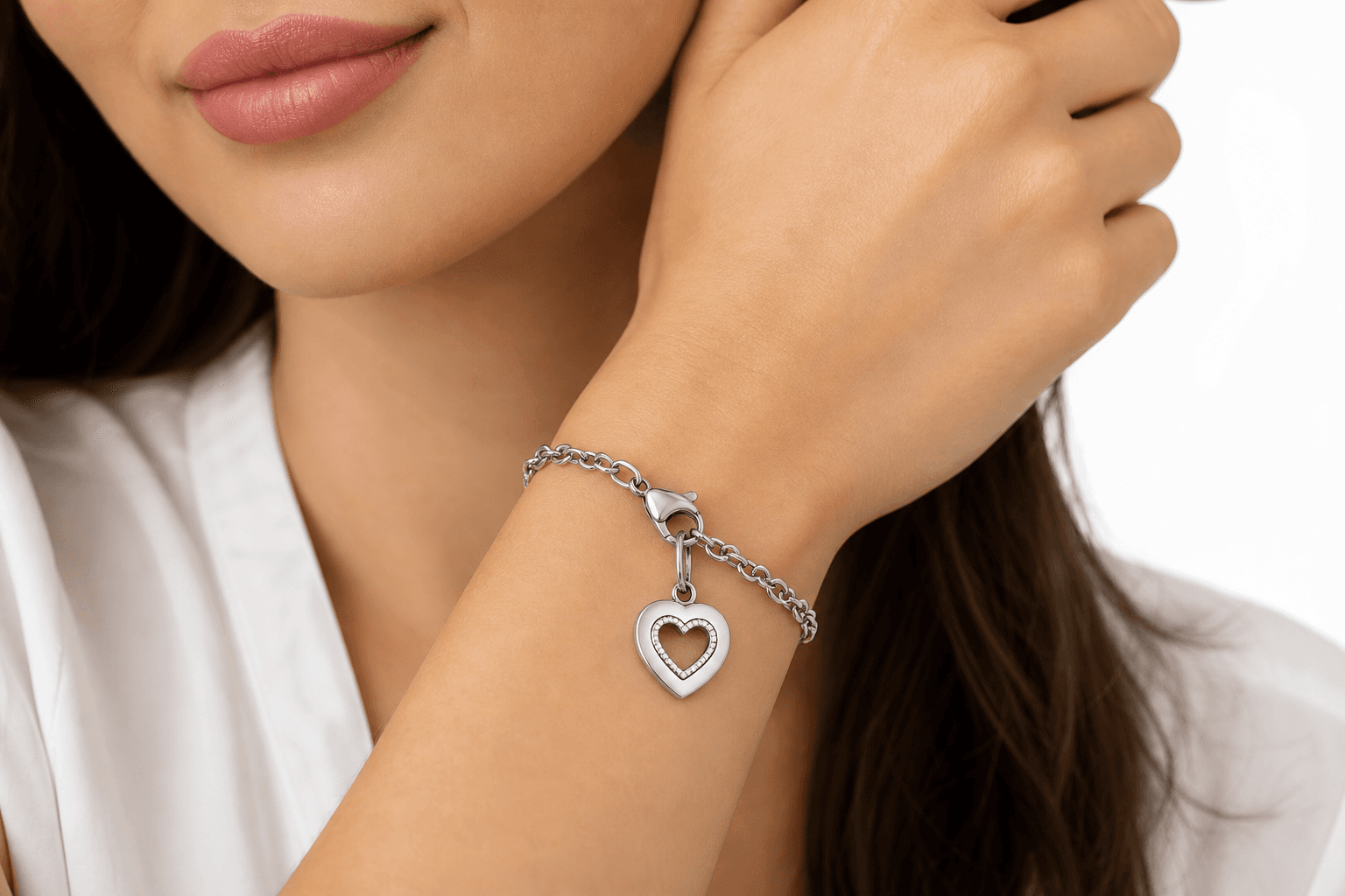 WhisperLeaf 316L Stainless Steel Leaf Charm 5