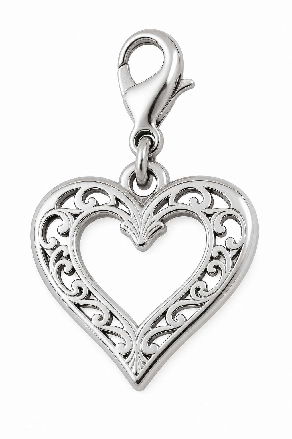 Lattice Orbit Circle Charm 316L Stainless Steel Bracelet Charm 3