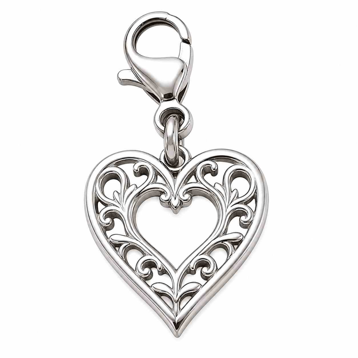 Lattice Orbit Circle Charm 316L Stainless Steel Bracelet Charm 5