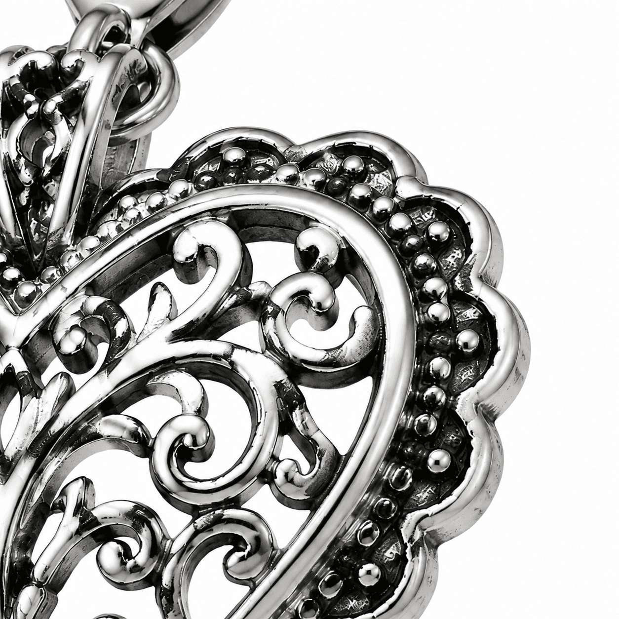 RoseLace Vintage Filigree Charm 3