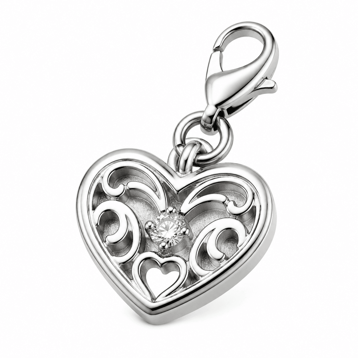 Lunar Lattice Crescent Charm