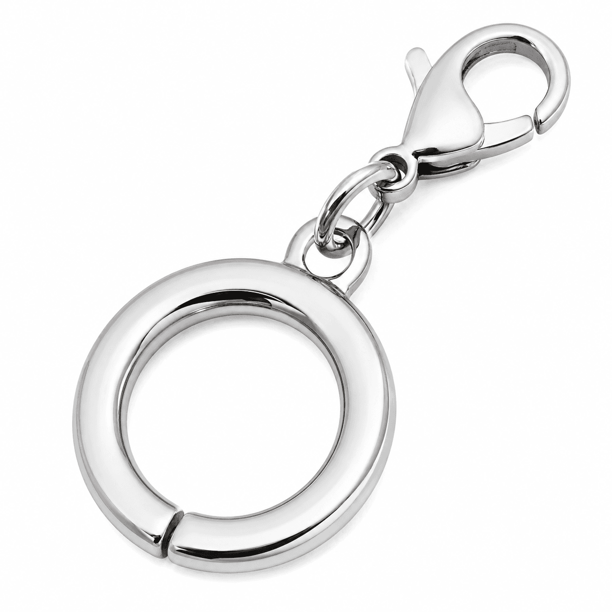 HexaLock Modular PVD Blue 316L Split Key Ring 3