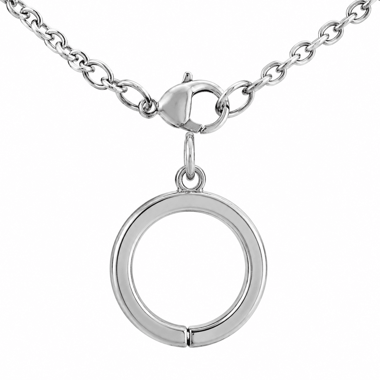 HexaLock Modular PVD Blue 316L Split Key Ring 4