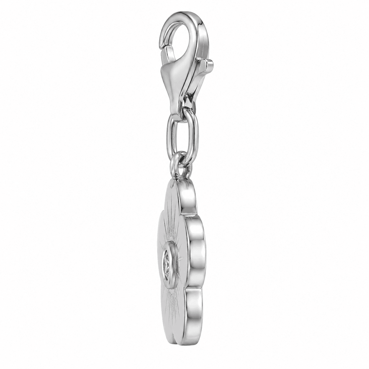 Monstera Mini Openwork Charm - 316L Botanical Bar Leaf 2