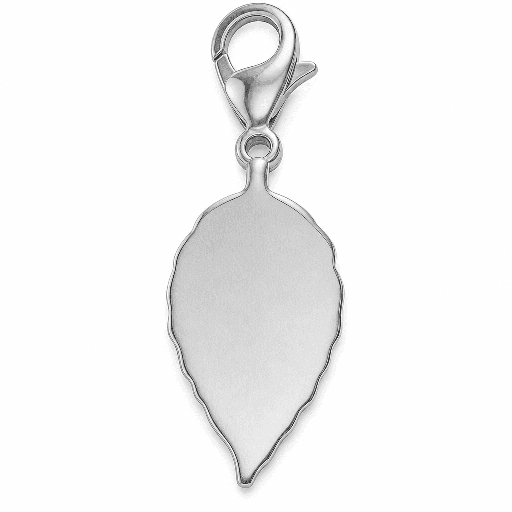 Lattice Vein Leaf Charm 4