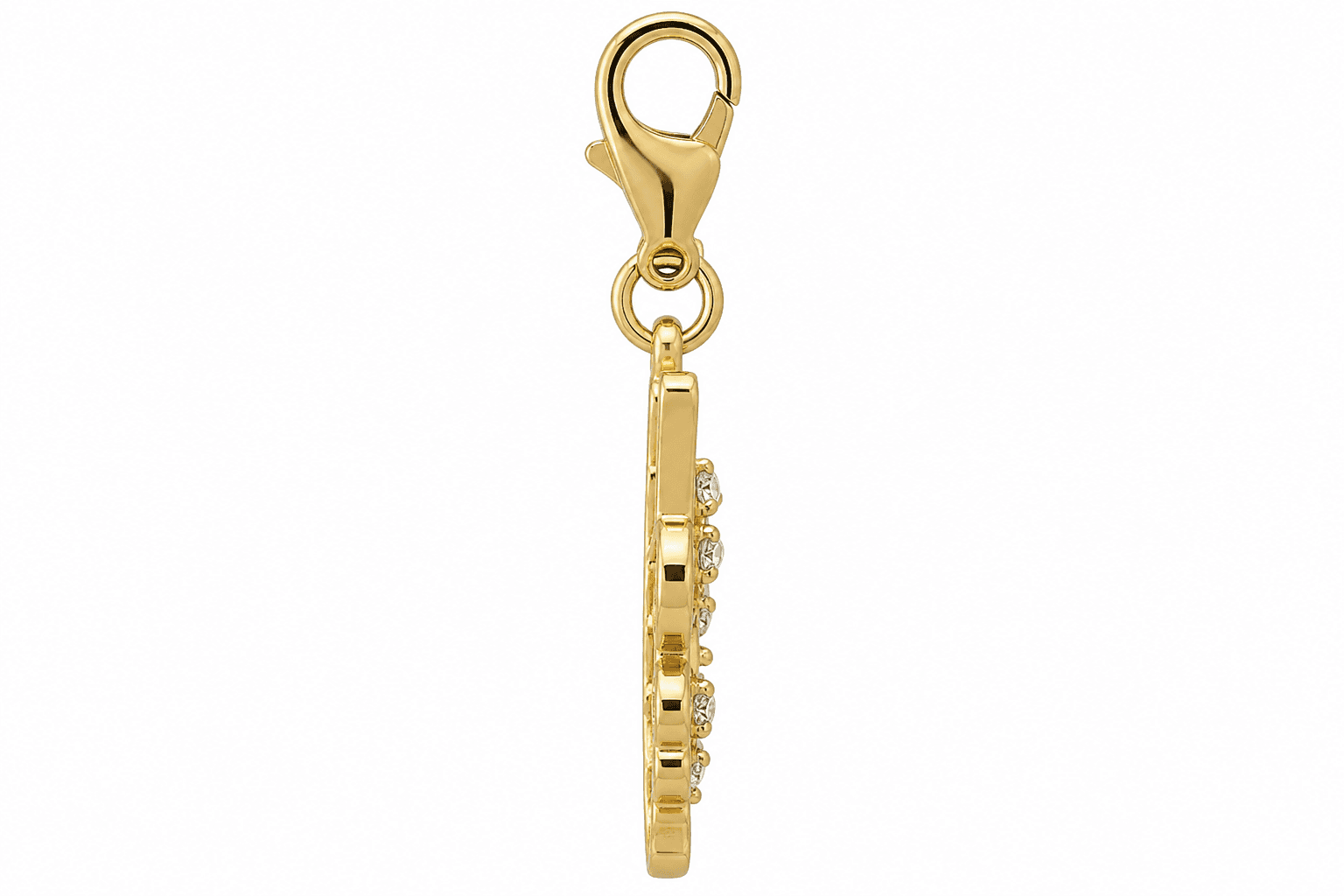 AeroFiligree Gold Butterfly Charm 2