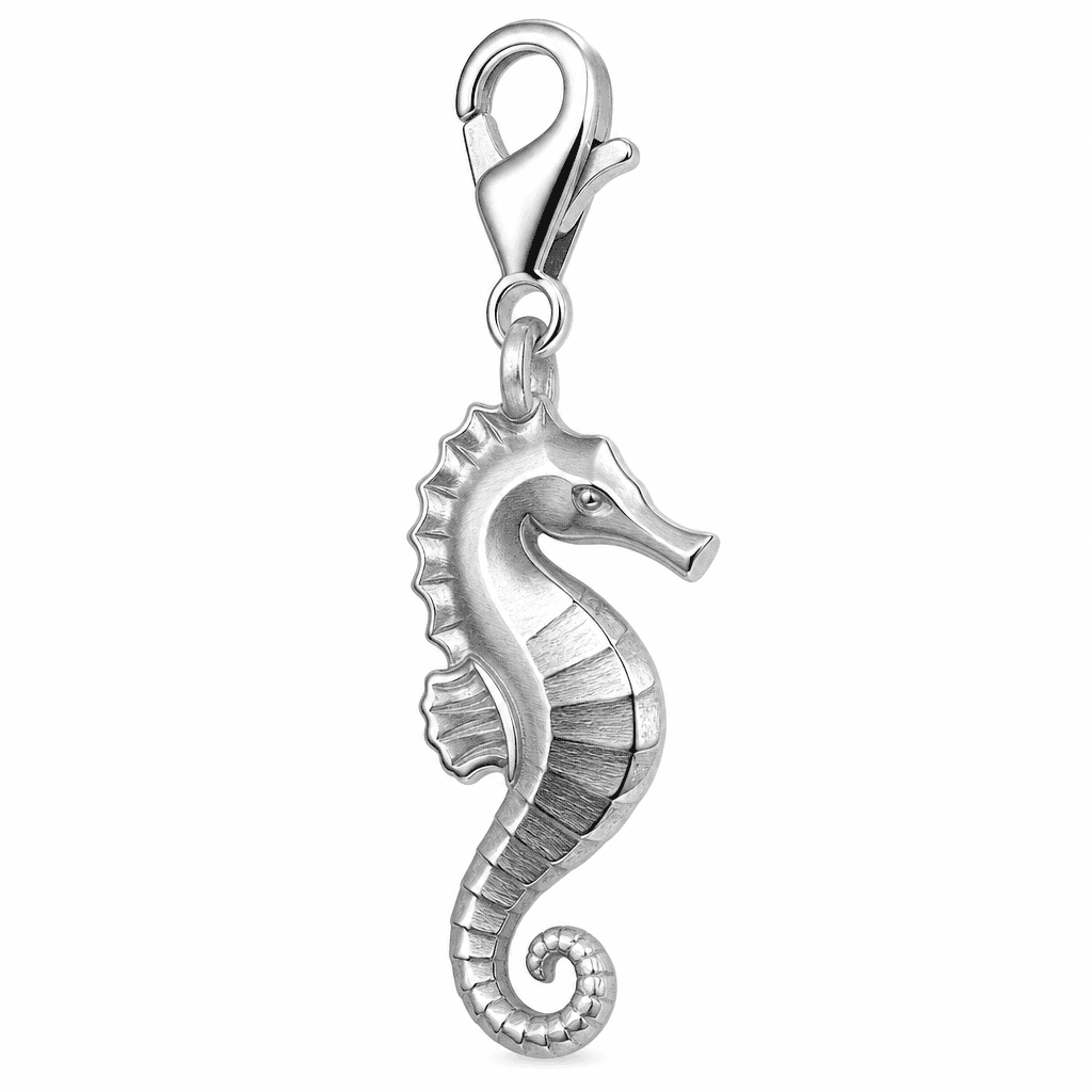 AquaWhorl Seahorse Openwork Charm 5