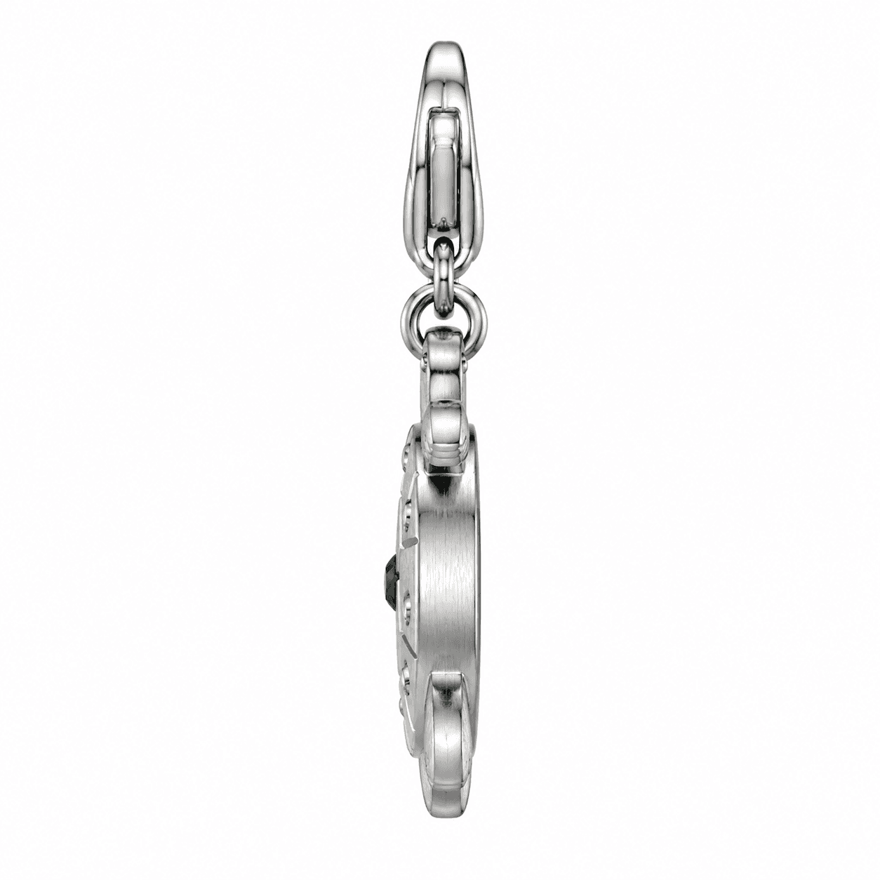 Aqua Lattice Turtle Charm - PVD Blue 316L Stainless Steel 2