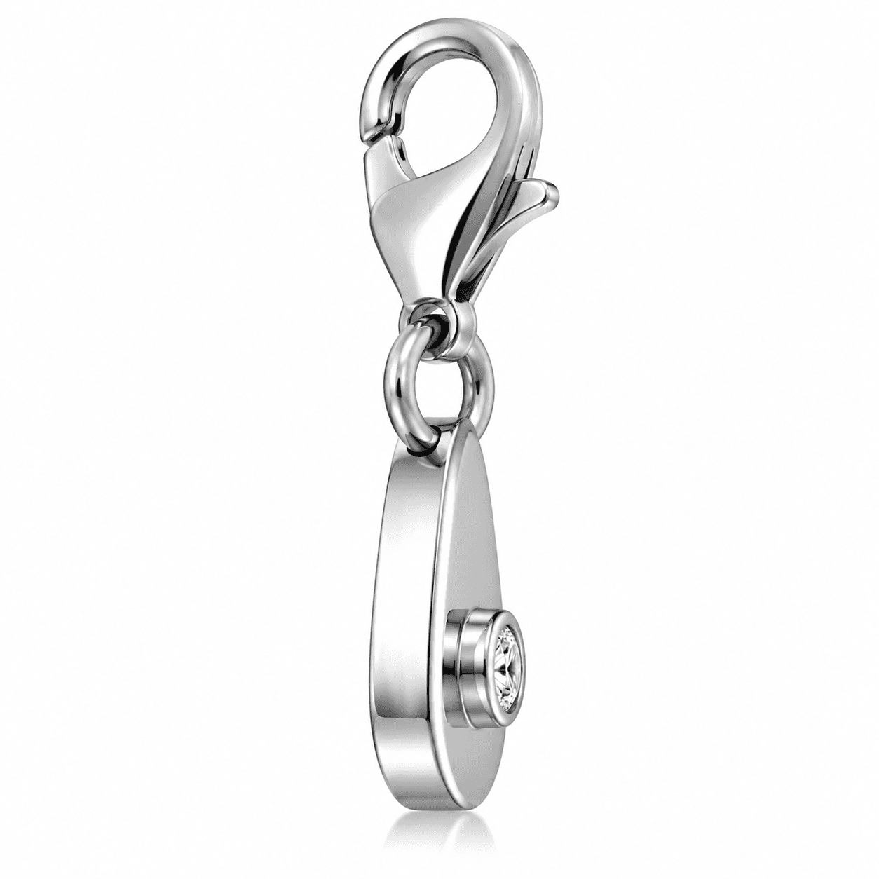 TwistLock Modular Charm Tag - Gunmetal 316L Stainless Steel 2
