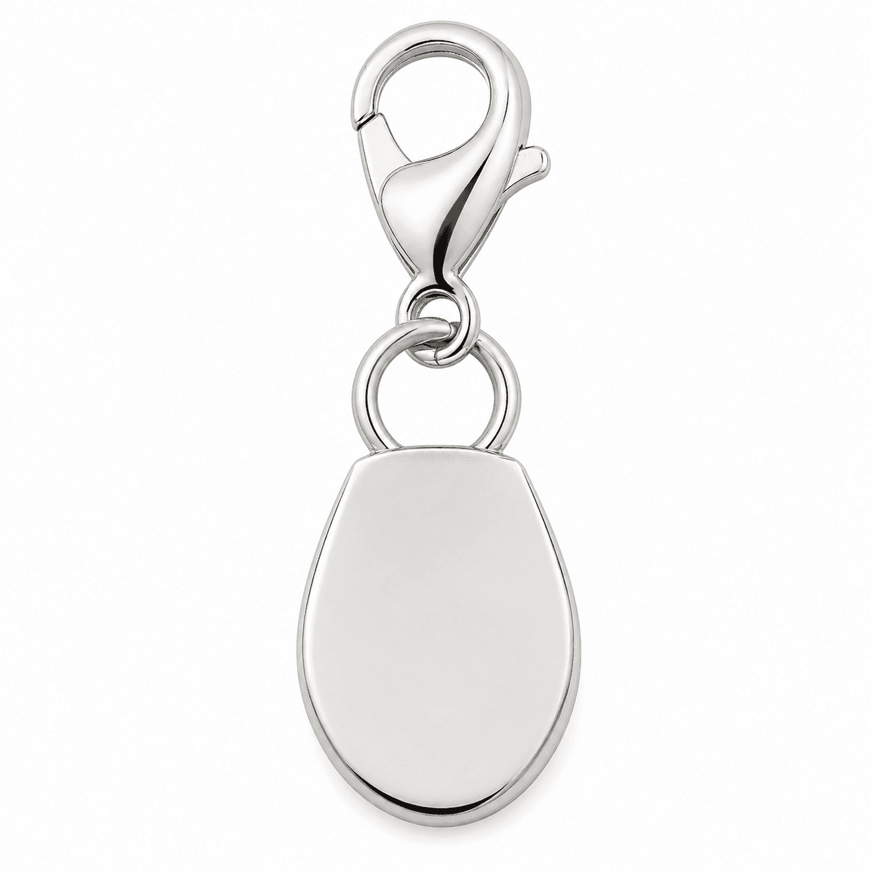 TwistLock Modular Charm Tag - Gunmetal 316L Stainless Steel 4
