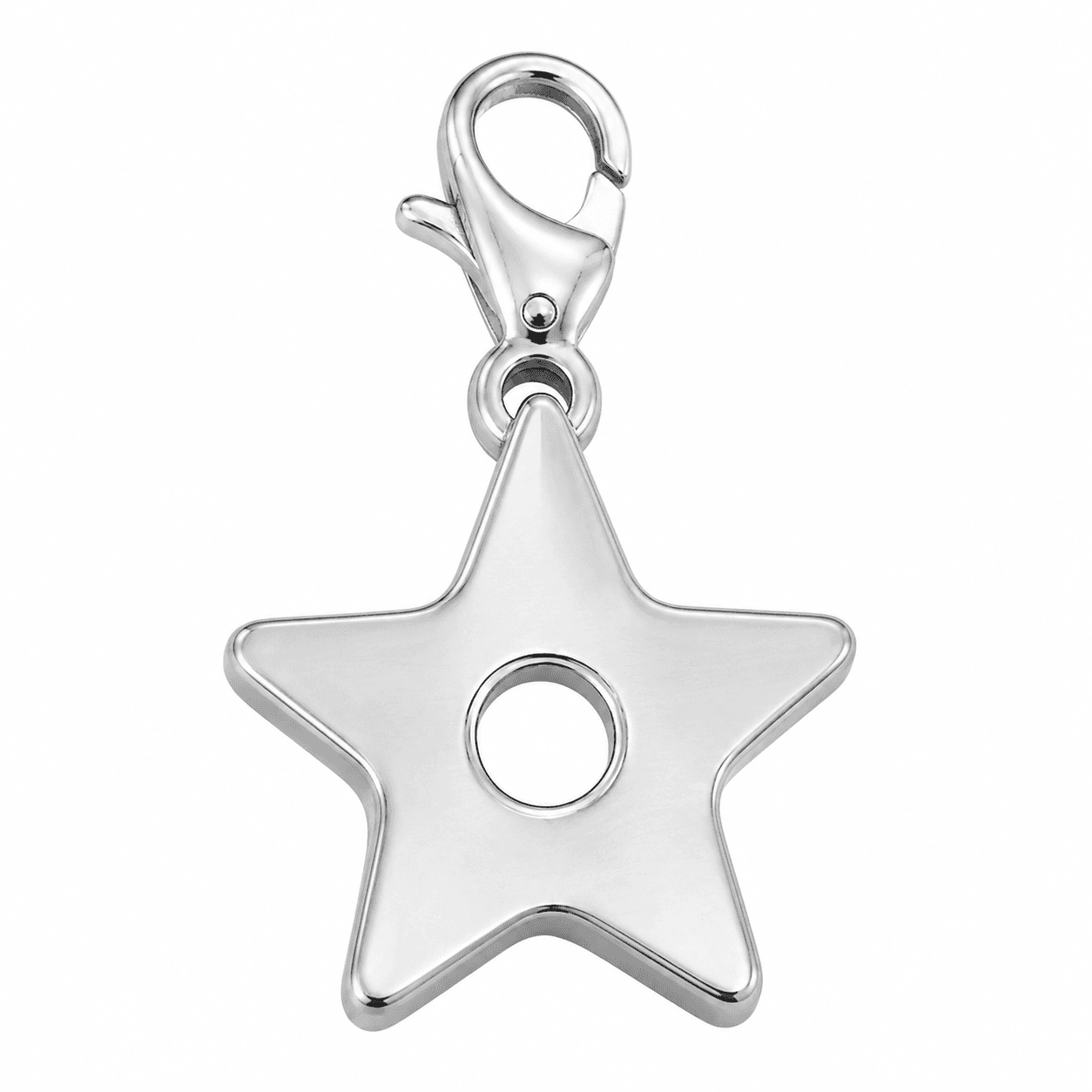 LunaShine Black Star Charm - 316L Stainless Steel 4